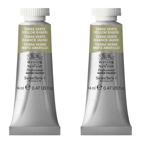 2PK Winsor & Newton 14ml Professional Watercolour Tube Magnesium Brown S1