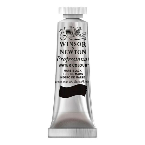 Winsor & Newton 14ml Professional Watercolour Tube Mars Black S1