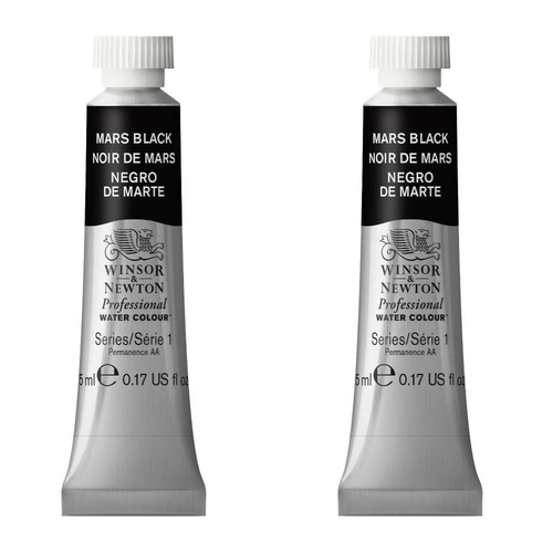 2PK Winsor & Newton 14ml Professional Watercolour Tube Winsor Red Deep S1