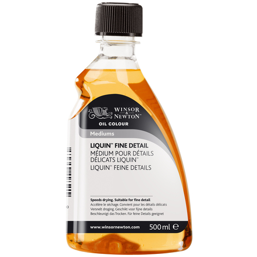 Winsor & Newton 500ml Liquin Fine Detail Quick Drying Mediums
