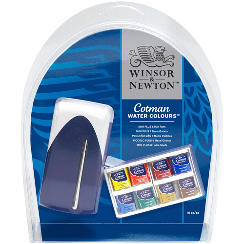 Winsor & Newton Cotman Watercolour Half-Pans Mini Plus Set