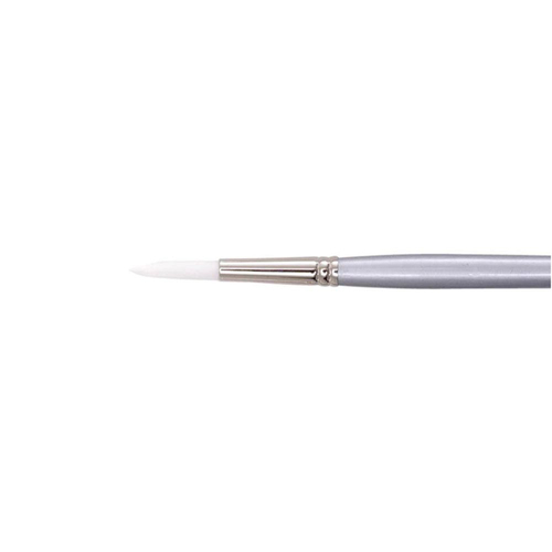 Jasart White Taklon Long Liner Art Painting Brush - Size 12