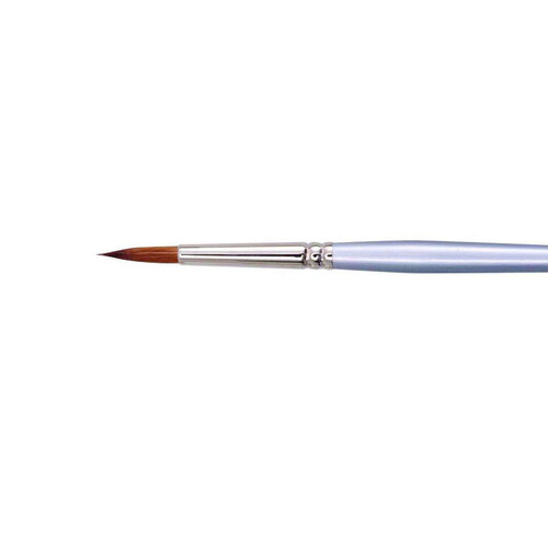 Jasart Red Sable Round Oil/Watercolour Brush - Size 8