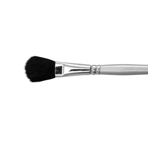 Jasart Hangsell Goat Hair Mop Brush Size 12 - Black