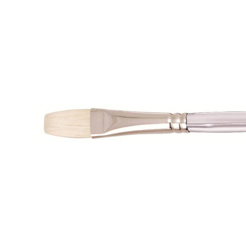 Jasart Interlocking Hog Bristle Flat Brush - Size 10