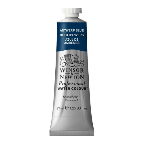 Winsor & Newton 37ml Professional Watercolour Tube Antwerp Blue S1