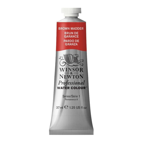 Winsor & Newton 37ml Professional Watercolour Tube Brown Madder S1