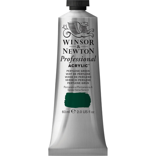 Winsor & Newton 60ml Professional Acrylic Colour Tube Perylene Green S4