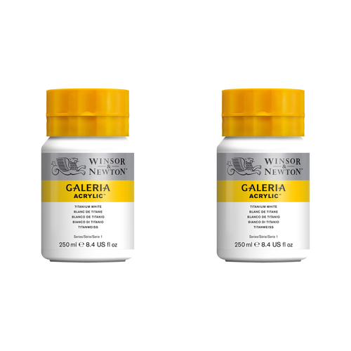 2PK Winsor & Newton 250ml Galeria Acrylic Paint S2 Gold