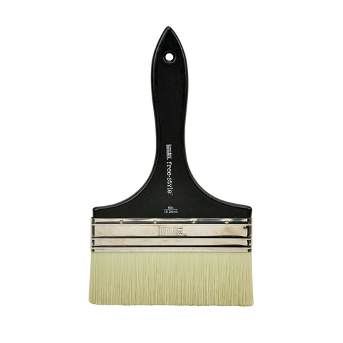 Liquitex Freestyle Brush Large Broad Flat Short Handle 6''