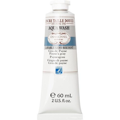 Charbonnel Aqua Wash Ink 60ml High Pigment S1 - Payne's Grey