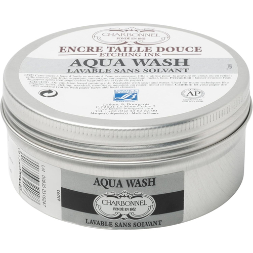 Charbonnel Aqua Wash Ink 150ml High Pigment S1 - Black 55985