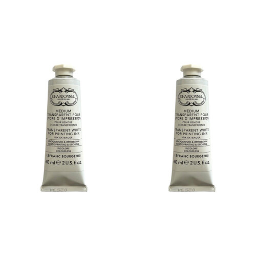 2PK Charbonnel Aquawash 60ml Transparent Oil Liquid Ground Paint Accessory