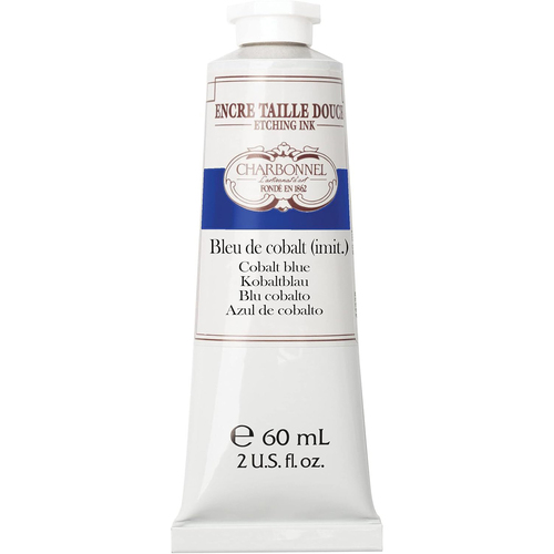 Charbonnel 60ml Etching Ink Paint Tube S2 - Cobalt Blue
