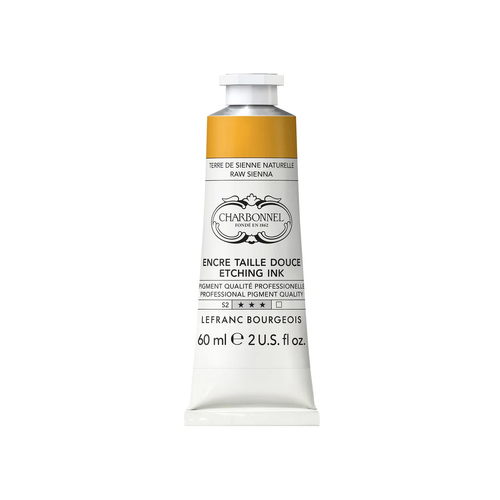Charbonnel 60ml Etching Ink Paint Tube S2 - Raw Sienna