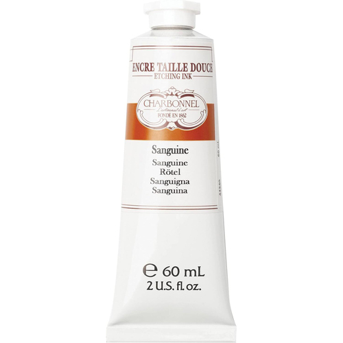 Charbonnel 60ml Etching Ink Paint Tube S2 - Sanguine