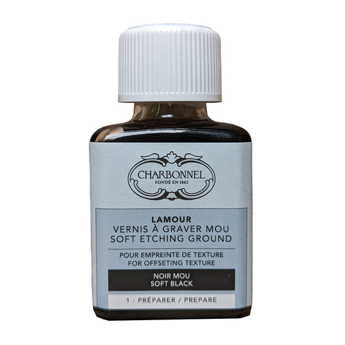 Charbonnel Lamour Soft Black Etching Ground - 20ml