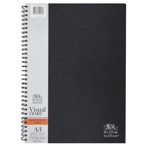Winsor And Newton Double Wire Visual Diary A3 200gsm