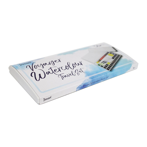 Jasart Voyager 36-Watercolour Paint Travel Set w/ Storage Case