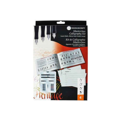 Manuscript Master Class Calligraphy Kit Arts And Craft Drawing
