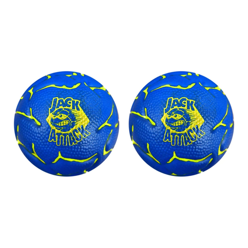 2PK Jack Attack Grip 9cm Bounce Ball Assorted Kids/Adults