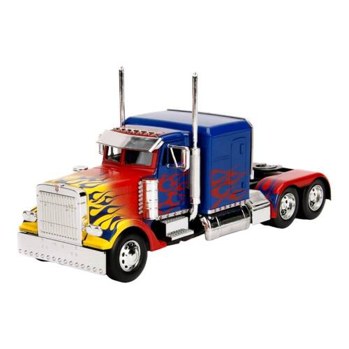 Transformers 2007 Optimus Prime T1 Hollywood Ride Car Toy