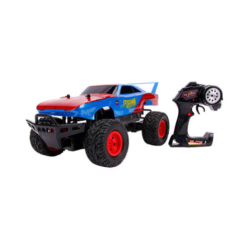 Jada Toys Hollywood Rides 1:12 RC Truck Dodge Charger Daytona Spider-Man