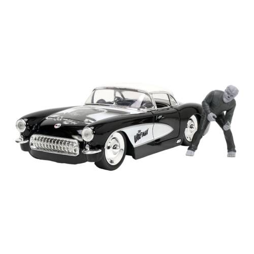Universal Monsters Wolfman w/ Vehicle Figure Toy 1:24 Scale