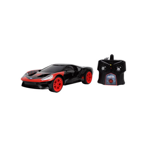 Jada Toys Marvel Comics 2017 Ford GT Mile Morales Remote Control Car