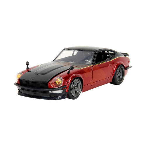 Fast & Furious X 1972 Datsun 240Z Gloss Red/Black 1:24 Diecast Vehicle