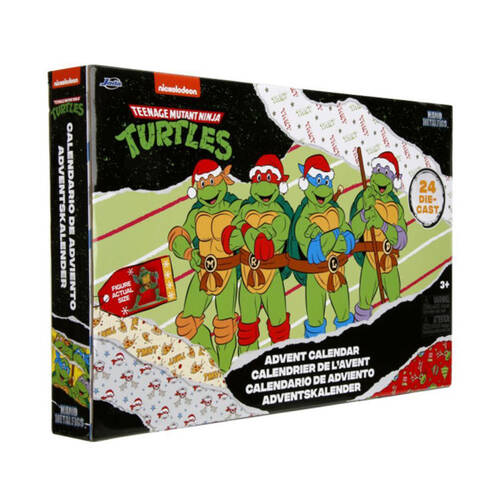  TMNT TV 87 2024 NanoFig Figure 1.65in Advent Calendar 24-Days