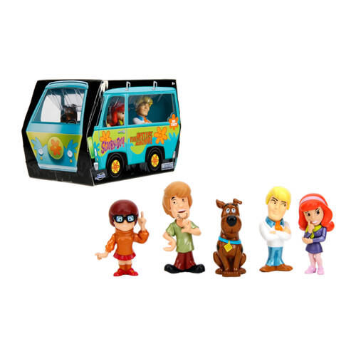 Scooby Doo Mystery Inc Gang Metalfigs Die-Cast Action Figure Toy 2.5in