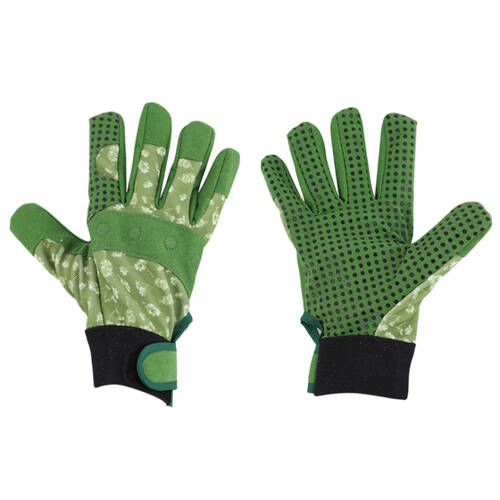 Esschert Design Garden Grip Gloves Gardening Accessory Medium Green