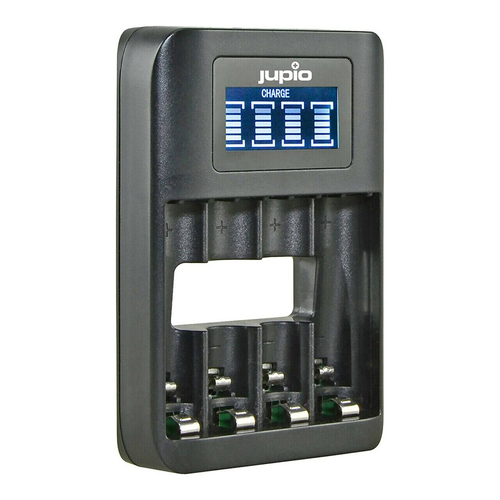 Jupio 4-Slot Octo Fast Charger For AA & AAA Batteries
