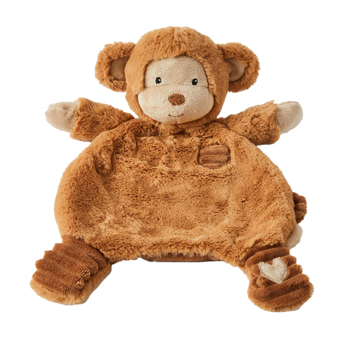Jiggle & Giggle Sweetheart Slouchie Monkey Comforter 0m+ Toffee