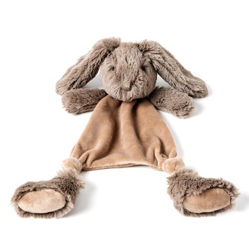 Jiggle & Giggle Polyester Bunny Comforter Mocha 0m+ 31cm