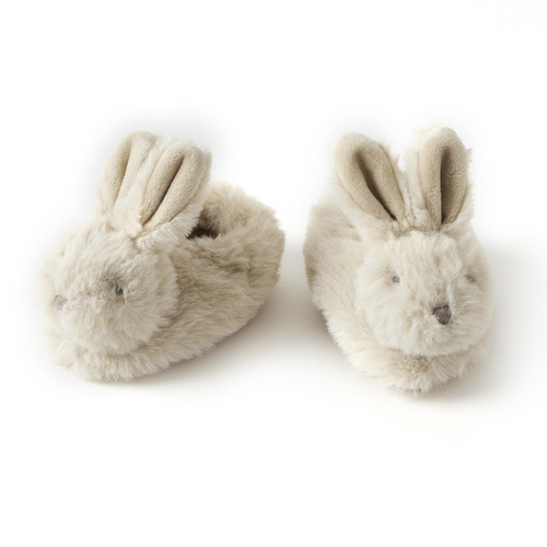 Jiggle & Giggle Some Bunny Loves You Beige Booties 0y+