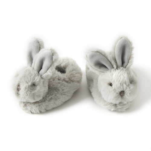 Jiggle & Giggle Some Bunny Loves You Grey Booties 0y+