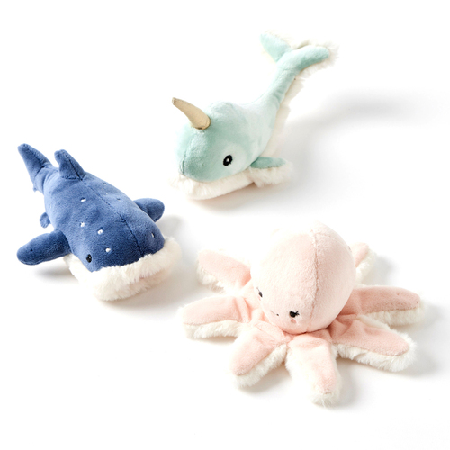 Jiggle & Giggle Polyester Aurora Rattles Assorted Designs 0m+
