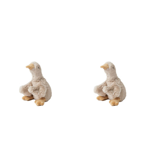 2PK Jiggle & Giggle Puddle Goose Rattle Baby/Infant Toy Grey 0m+