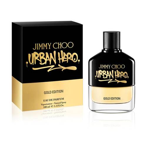 Jimmy Choo Urban Hero Gold Edition Mens Fragrance EDP Eau De Parfum Bottle 100mL