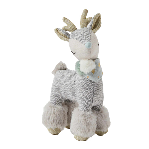 Jiggle & Giggle Baby/Infant Christmas Deer Small Soft Plush Toy 20cm 0+