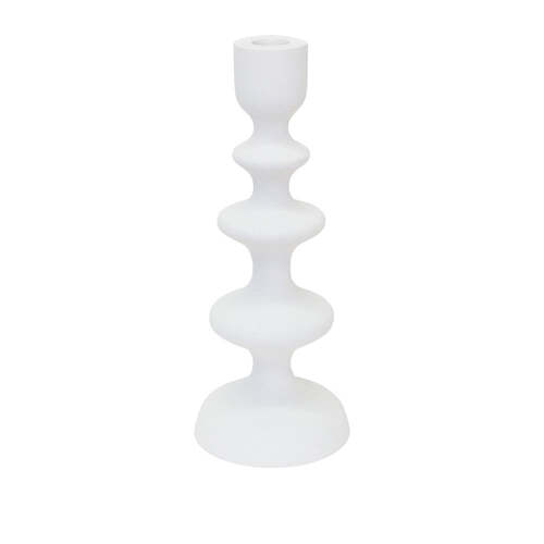 J.Elliot Novo 10x25cm Home Decor Candle Holder - White