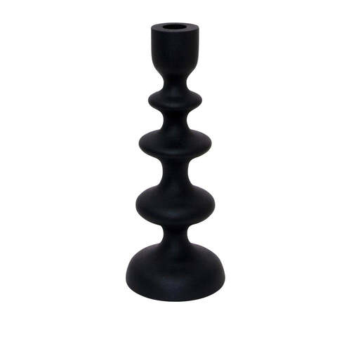 J.Elliot Novo 10x25cm Home Decor Candle Holder - Black