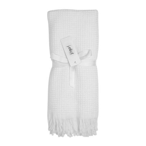 2pc J.Elliot Camila 45x65cm Waffle Cotton Hand Towels - Cloud