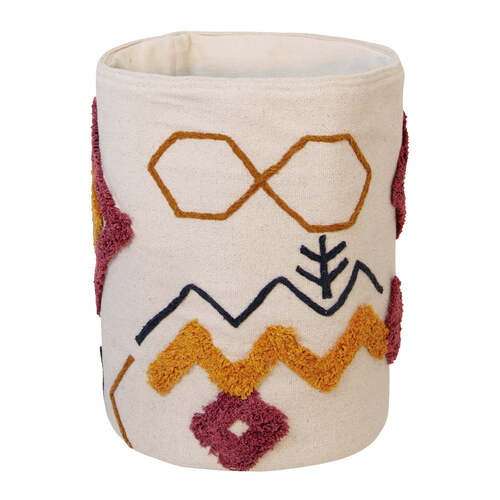 J.Elliot Ayana 30x40cm Laundry Basket/Home Decor - Red/Multi