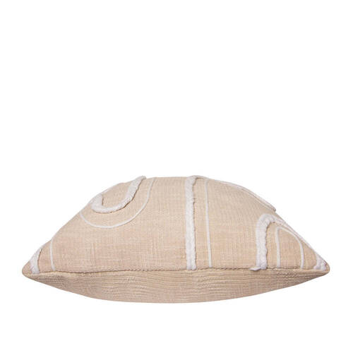 J.Elliot Zemira 50x50cm Cotton Cushion - Ivory/Oatmeal