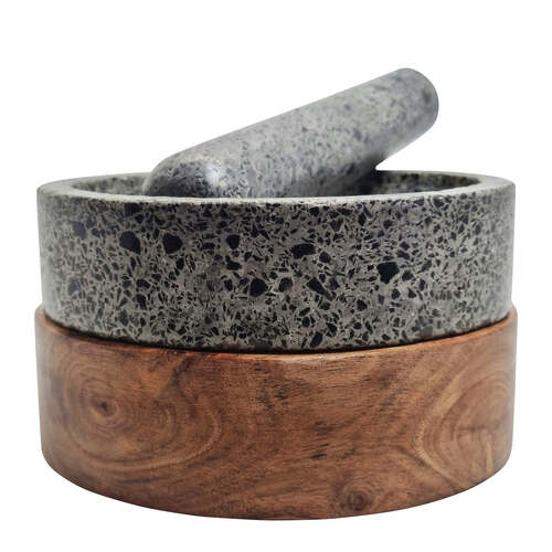 J.Elliot Barrow 14cm Mortar & Pestle Pounder/Grinder Set