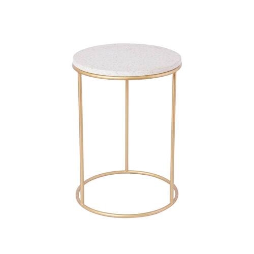 J.Elliot Jonah 45x61cm Side Table Furniture - Gold