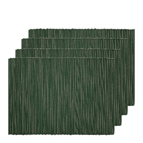 4pc J.Elliot Alexis Table 33x48cm Placemats - Foilage/Sage